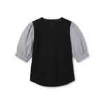 POETx Cotton T-Shirt made from 100% Australian organic cotton paired with polished cotton poplin sleeves.