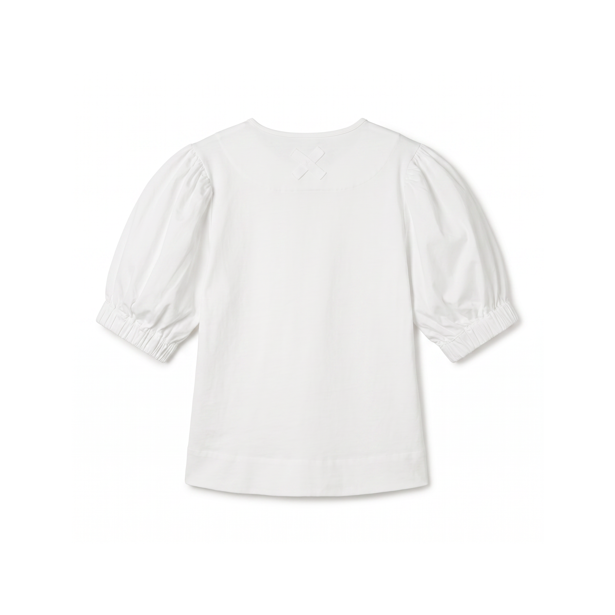 POETx Cotton T-Shirt made from 100% Australian organic cotton paired with polished cotton poplin sleeves.