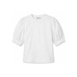 POETx Cotton T-Shirt made from 100% Australian organic cotton paired with polished cotton poplin sleeves.