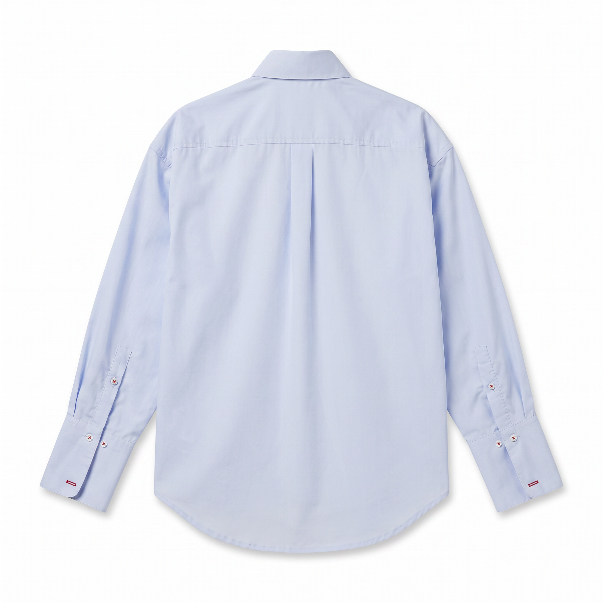 POETx Contrast zig zag tuxedo shirt in 100% cotton poplin.