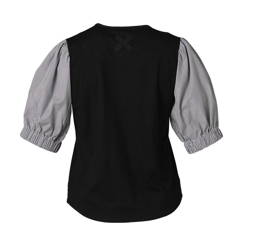 PORTx-rilke-organic-cotton-t-shirt-black-navy-stripe