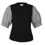 PORTx-rilke-organic-cotton-t-shirt-black-navy-stripe