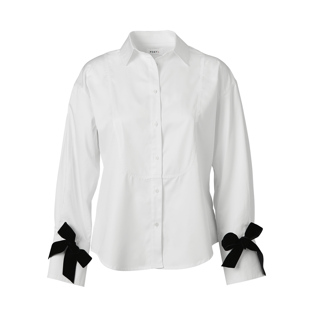 POETx-rilke-velvet-bow-tuxedo-shirt-white