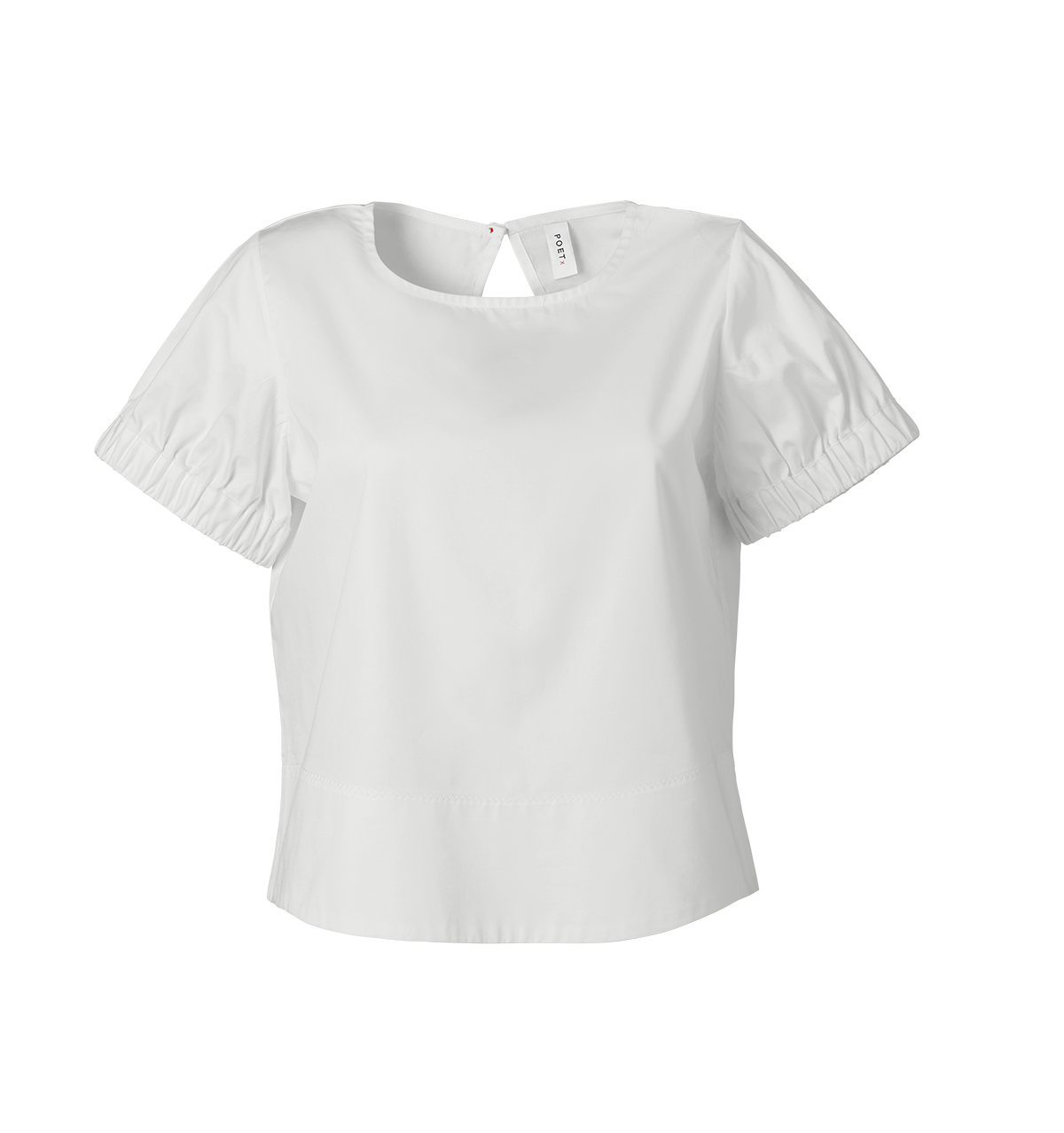 POETx-rilke-elastic-sleeve-top-white