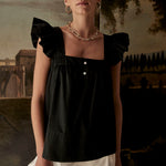 POETx-rilke-flutter-sleeve-top-black